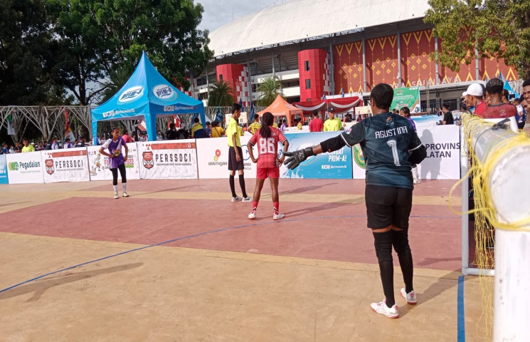 Street Soccer Putri Papua Sumbang Emas di FORNAS Palembang